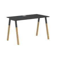 Стол письменный FST 1167 (графит/бук) Forta