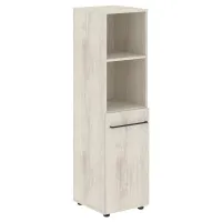 Шкаф колонка с глухой малой дверью, сосна Эдмонд, Loftis LMC 40.5