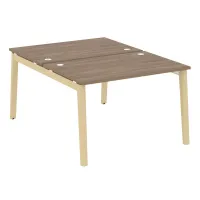 Рабочая станция (опоры - массив дерева, дуб светлый) ONIX WOOD OW.D.RS-2.2.8