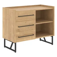 Тумба стационарная, дуб Бофорд, Loftis LSC-3D