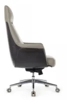 Изображение кресло rv design verdi (а-655) кожа серая