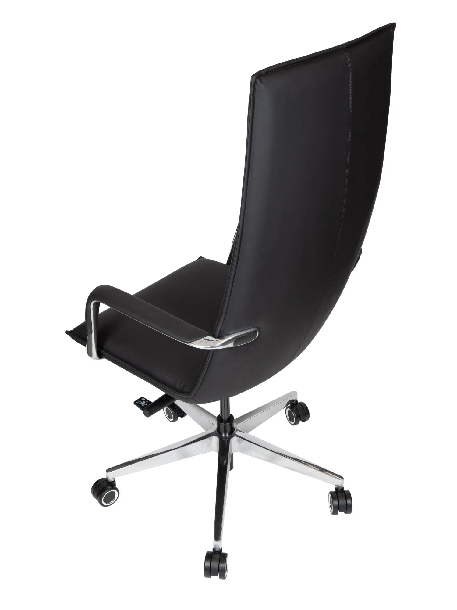 Изображение кресло norden parker черная экокожа