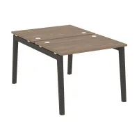 Рабочая станция (опоры - массив дерева, дуб темный) ONIX WOOD OW.D.RS-2.1.7