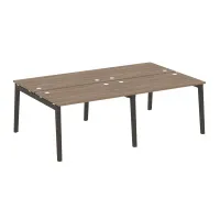 Рабочая станция (опоры - массив дерева, дуб темный) ONIX WOOD OW.D.RS-4.2.7