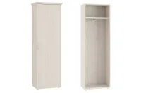 Изображение гардероб с топом бостон (boston) композиция 2 (bsn30150202 и bsn30159102) (дуб атланта)