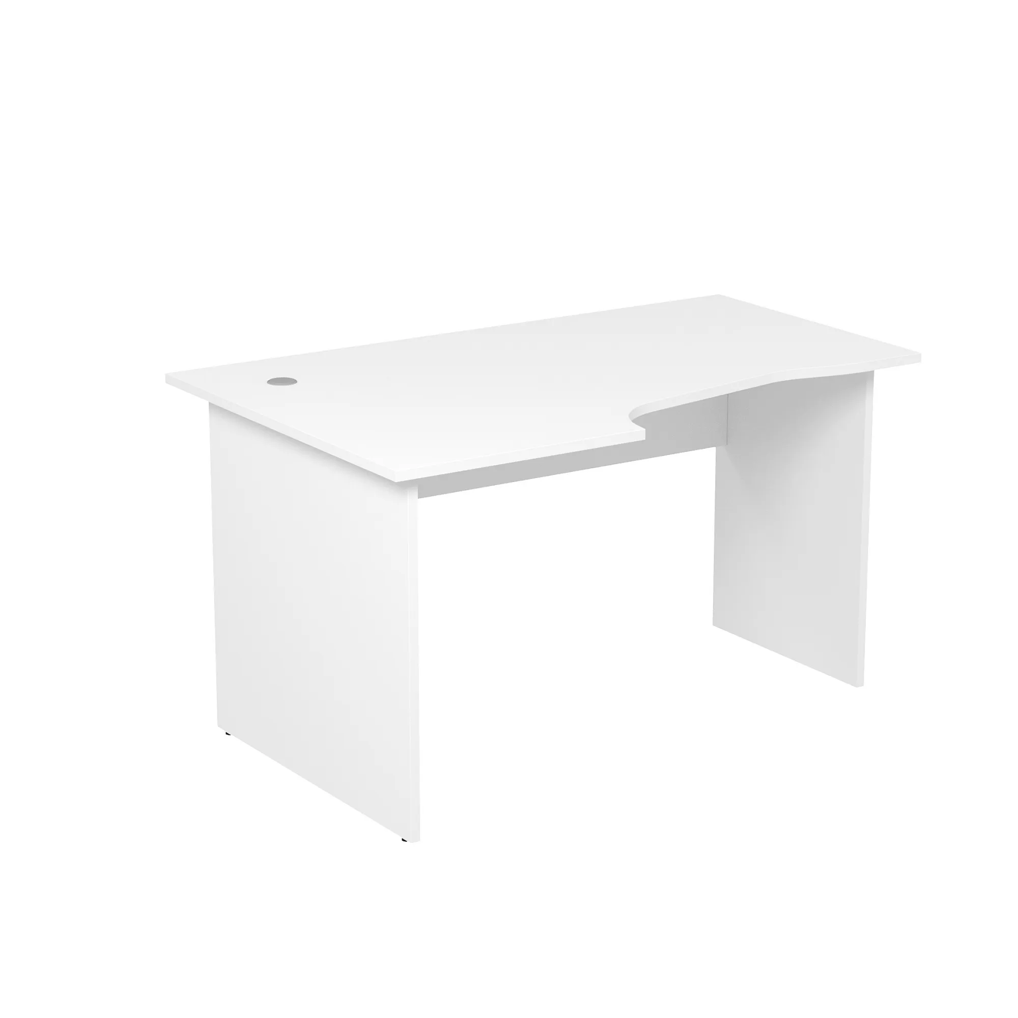 Изображение стол криволинейный левый стиль 2с.022 (белый)