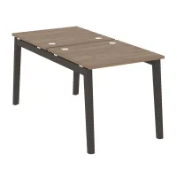 Рабочая станция (опоры - массив дерева, дуб темный) ONIX WOOD OW.D.RS-2.0.8