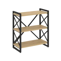 Стеллаж Loft на регулируемых опорах - 3 полки VR.L-MST.O-3.8