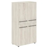 Шкаф со стеклянными дверьми, сосна Эдмонд, Loftis LMC 80.4