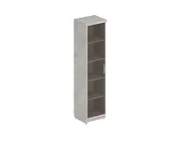 Шкаф К7, Дуб Чарльстон/Бетон Чикаго, Wood&Stone Комплект №7