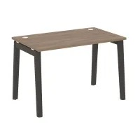 Стол письменный (опоры - массив дерева, дуб темный) ONIX WOOD OW.SP-2.7
