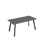 Стол рабочий Arredo 10СР.074 (черный глянец)