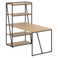 Стол компьютерный, дуб Бофорд, Loftis LMST 1515