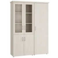 Шкаф для бумаг с гардеробом БОСТОН (Boston) Композиция 3 (BSN30150002, BSN30150202 и BSN30159302) (дуб атланта)