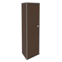 Изображение гардероб узкий (выдвижная вешалка, правое открывание) style л.гб-1