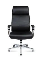 Изображение кресло для руководителя norden atlant (атлант) черная экокожа