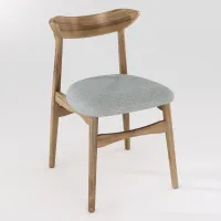 Стул Джеро  AL-104 натуральный орех