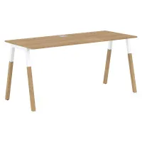 Стол письменный FST 1567 (гамильтон/белый) Forta