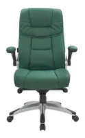Изображение кресло gk nickolas premium green зеленая экокожа