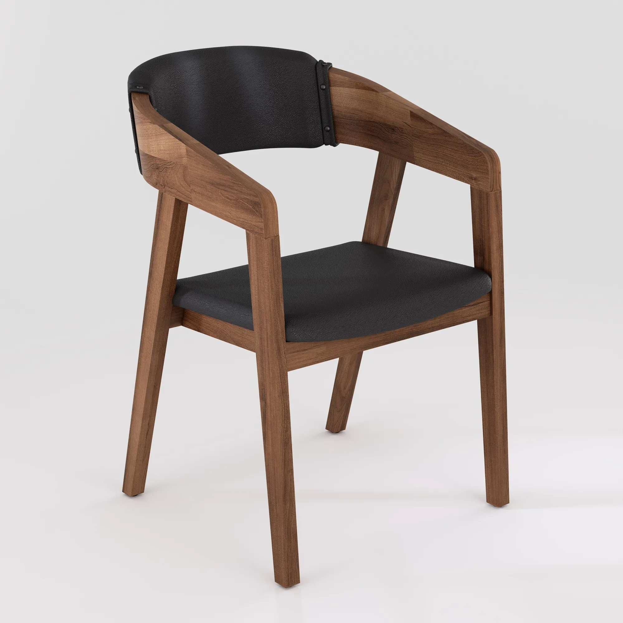 Изображение стул сохо soft  al-101s темный орех