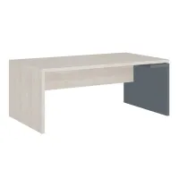 Стол письменный правый ЗИОН (Zion) ZIO28510529 дуб шамони светлый/антрацит