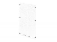 Двери средние стеклянные Public Comfort P-021