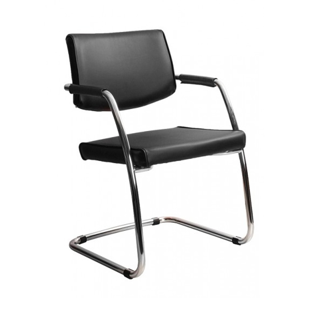 стул для посетителей черный