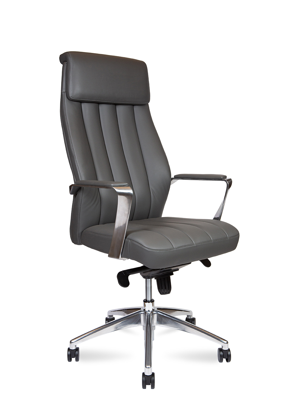 Кресло Norden Madrid Grey (серая экокожа)