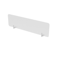 Барьер для сдвоенных столов бенч, Молочный Белый оргстекло Arredo 10БСБО.104