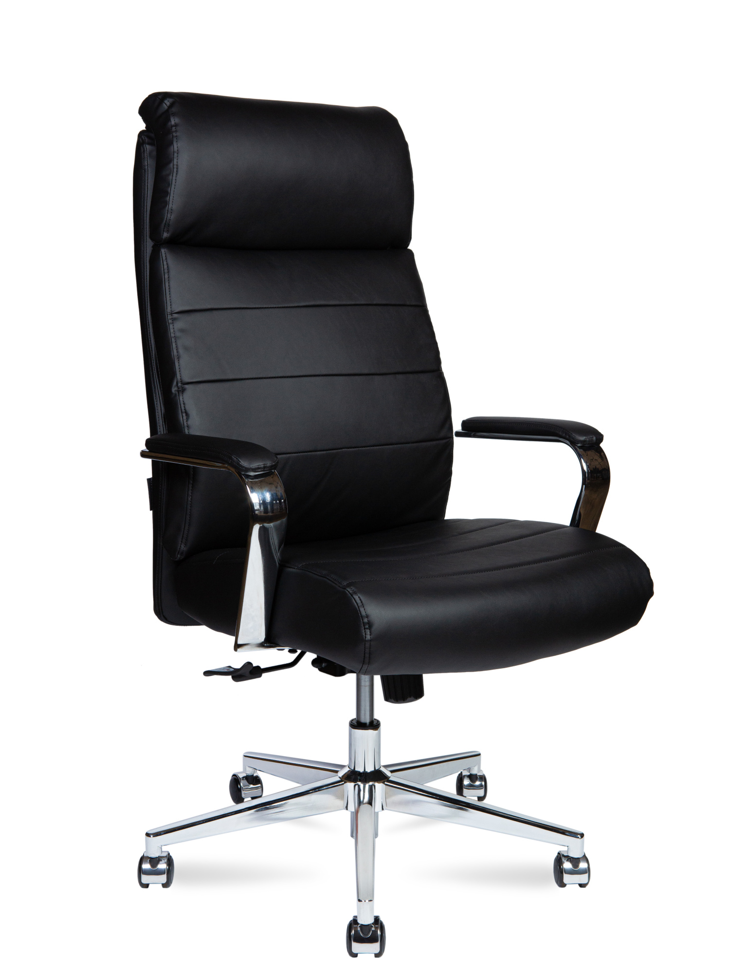 Изображение кресло для руководителя norden atlant (атлант) черная экокожа