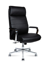 Кресло для руководителя Norden Atlant (Атлант) черная экокожа