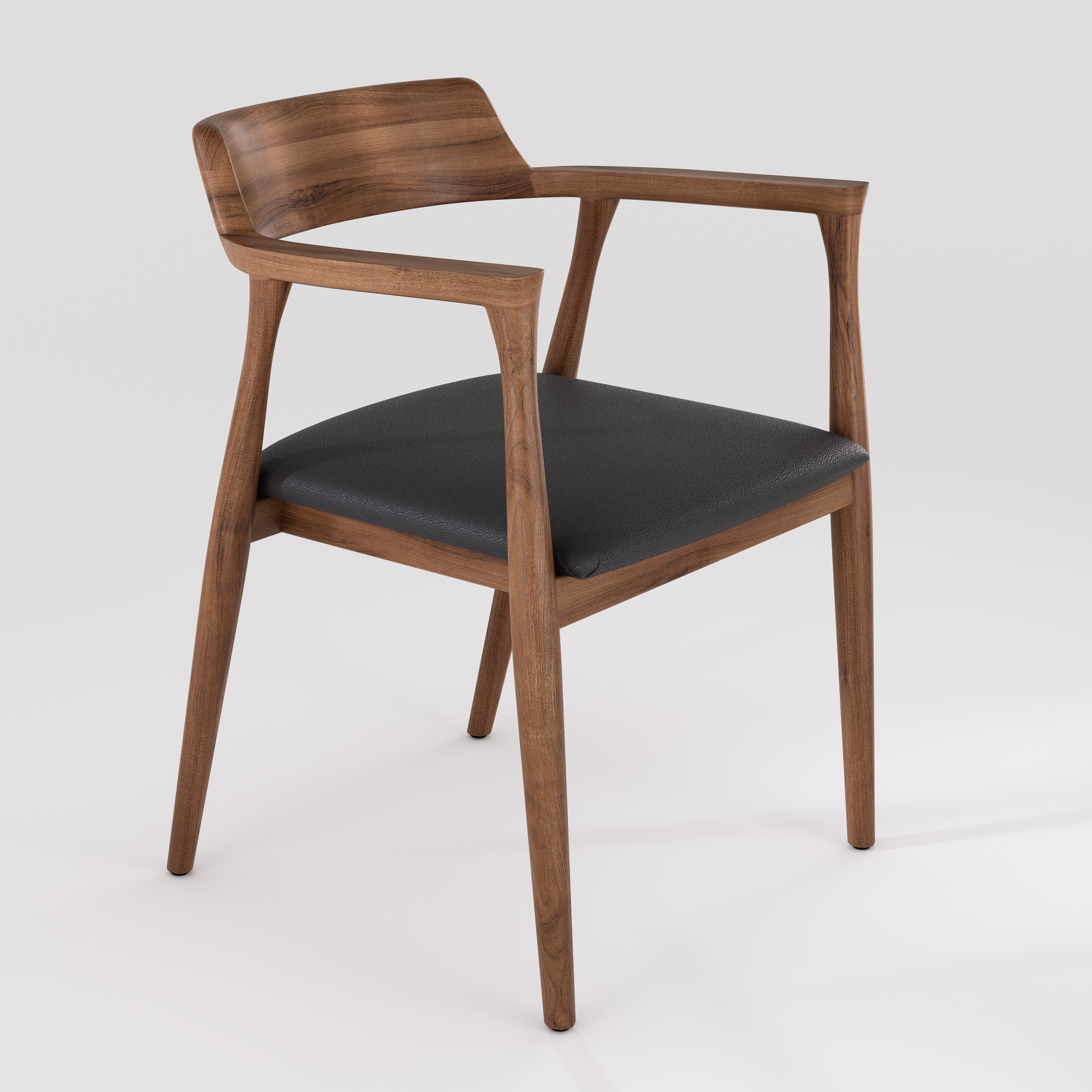 Изображение стул киото хорека  al-103 темный орех