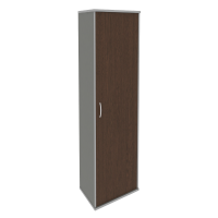 Изображение гардероб узкий (выдвижная вешалка, правое открывание) riva а.гб-1