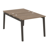 Рабочая станция (опоры - массив дерева, дуб темный) ONIX WOOD OW.D.RS-2.1.8