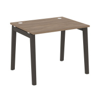 Стол письменный (опоры - массив дерева, дуб темный) ONIX WOOD OW.SP-1.8