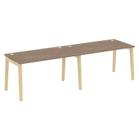 Рабочая станция (опоры - массив дерева, дуб светлый) ONIX WOOD OW.RS-2.3.8