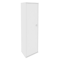 Изображение гардероб узкий (выдвижная вешалка, правое открывание) style л.гб-1