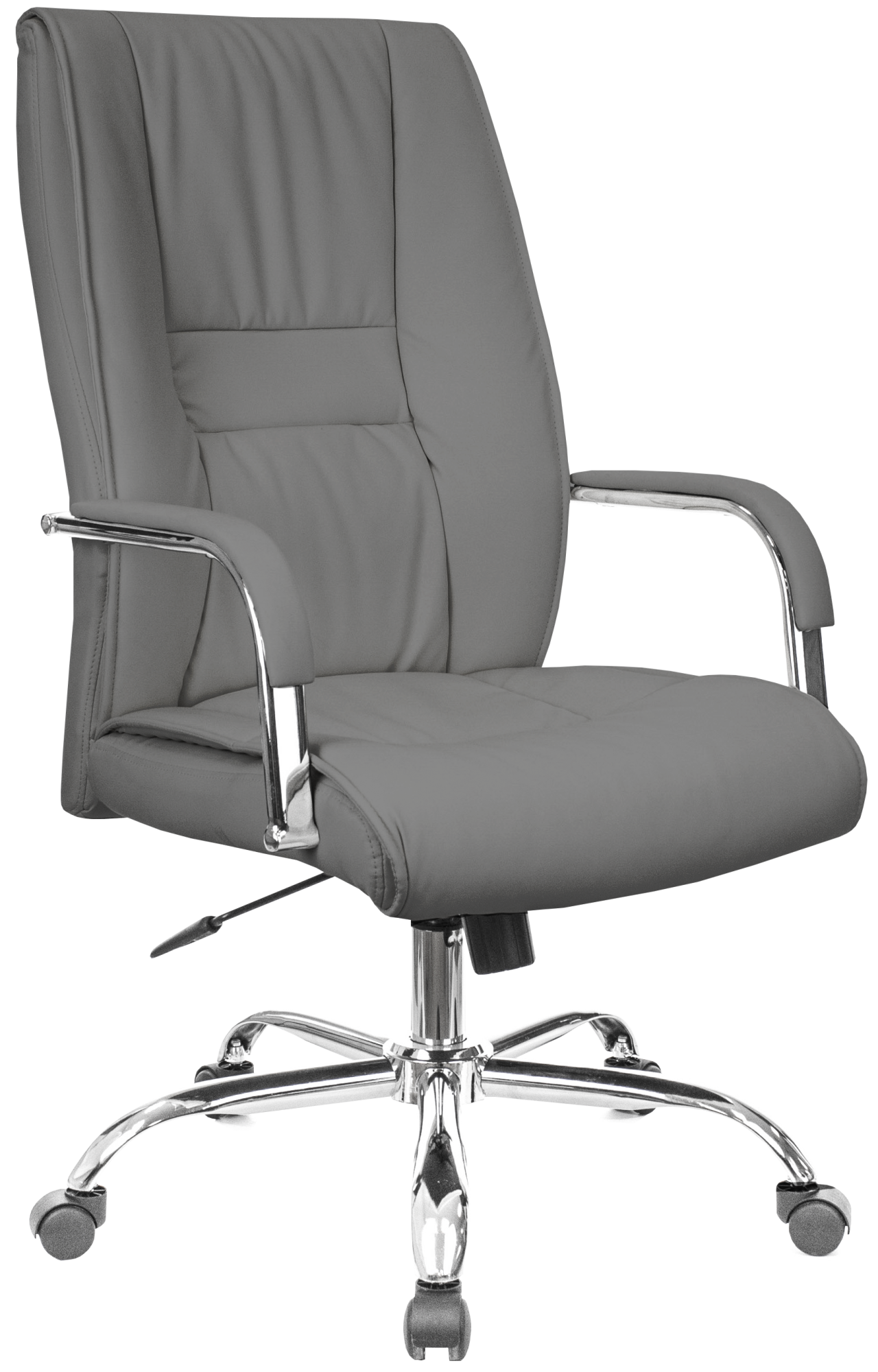 Изображение кресло для руководителя everprof kent tm экокожа серая