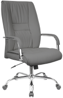 Кресло для руководителя Everprof Kent TM экокожа серая