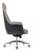 Изображение кресло rv design verdi (а-655) кожа серая