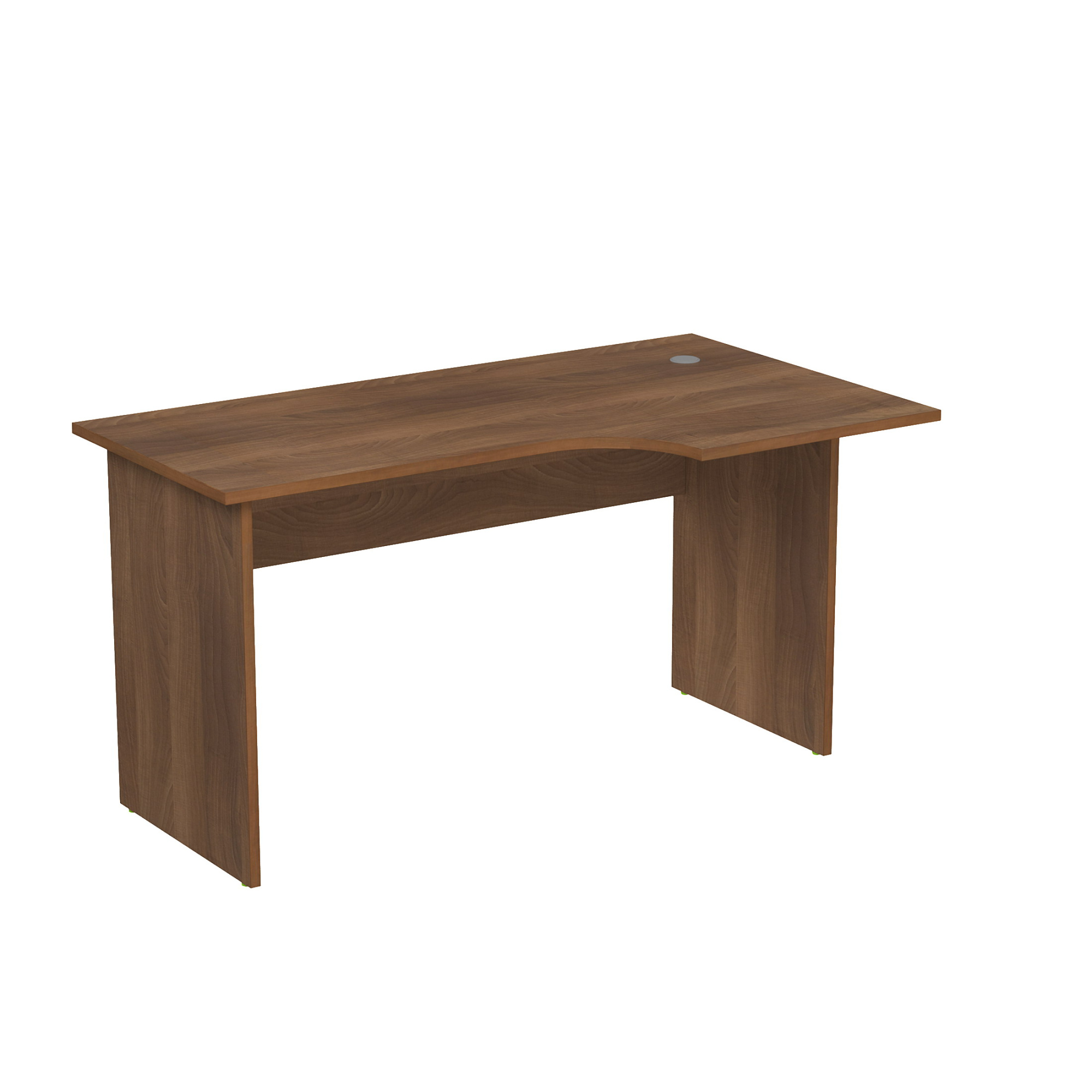 Изображение стол криволинейный правый стиль 2с.045 (шамони темный)