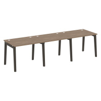 Рабочая станция (опоры - массив дерева, дуб темный) ONIX WOOD OW.RS-3.1.8