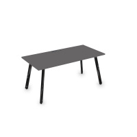 Стол рабочий Arredo 10СР.074 (черный глянец)
