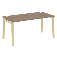 Стол письменный (опоры - массив дерева, дуб светлый) ONIX WOOD OW.SP-4.8