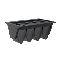 Держатель для проводов 010.010.00005 (графит) Forta