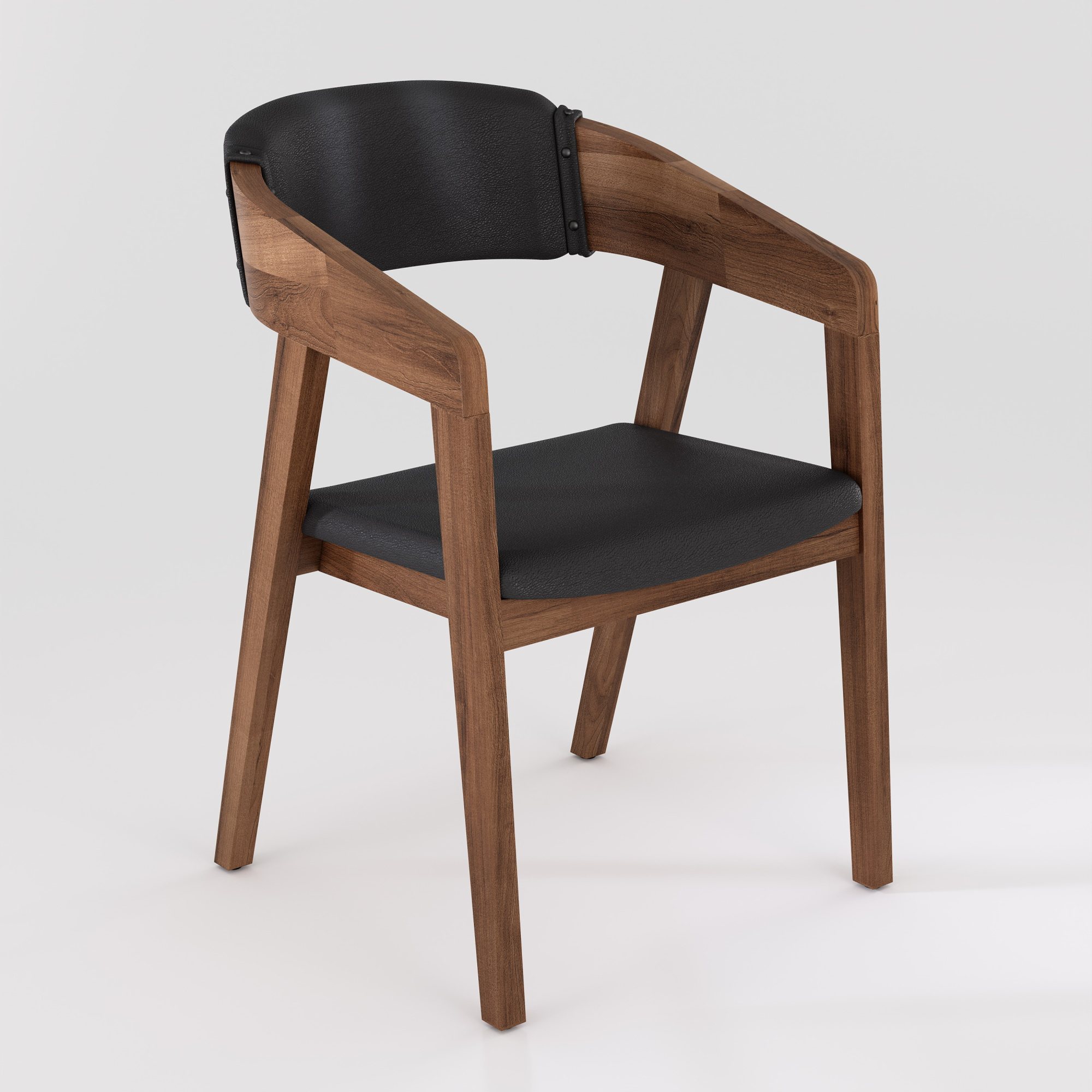 Изображение стул сохо soft  al-101s темный орех